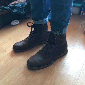 Aldo Brown leather boots- size 11
